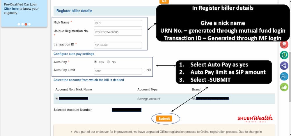 ONLINE BANKING SBI